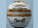 Casco Replica Fernando Alonso trasera